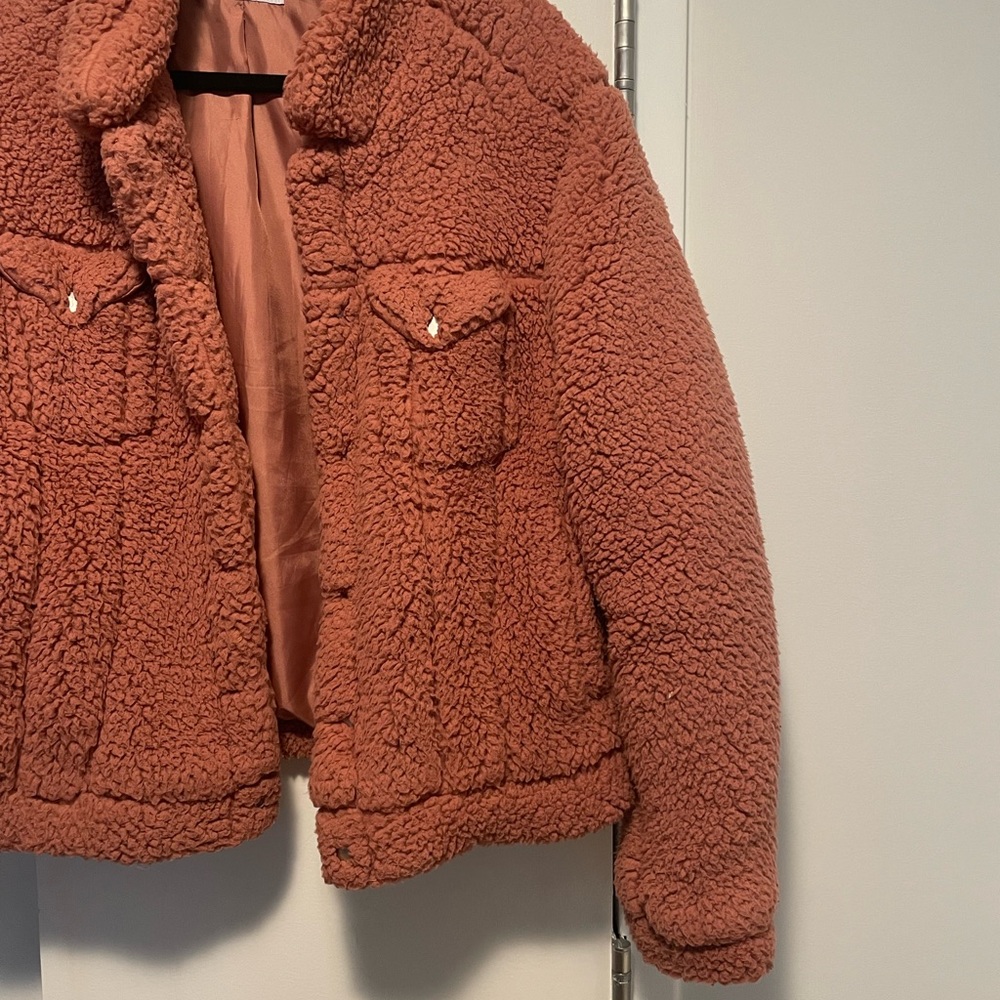 Pink Teddy Jacket - Picture 3 of 6